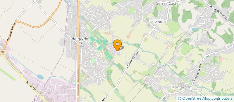 localisation de l'entreprise CAISSE DE DEVELOPPEMENT REGIONAL  SERRES-CASTET