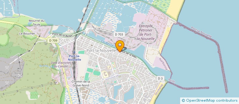 localisation de l'entreprise CAISSE DE GARANTIE CONTRE INTEMPERIES  LEUCATE