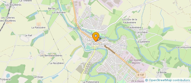 localisation de l'entreprise CAISSE DE L'ECOLE PUBLIQUE DES MAINES à MONTAIGU-VENDEE