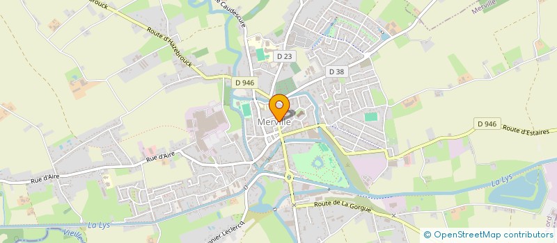 localisation de l'entreprise CAISSE DE MANIGOD II  MERVILLE