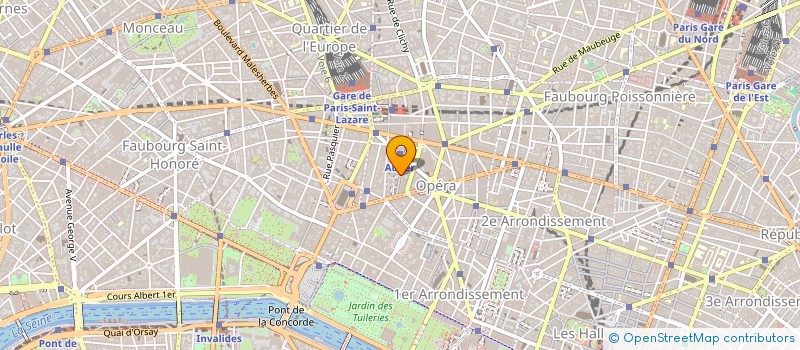 localisation de l'entreprise CAISSE DE PREVOYANCE DE LA SOC GENERALE à PARIS
