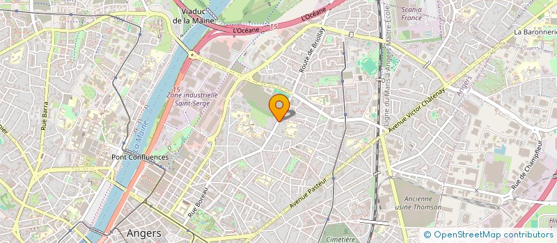 localisation de l'entreprise CAISSE DE REVERSEMENT AU GRAND COMMERCE à ANGERS