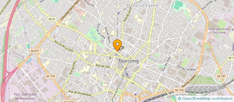 localisation de l'entreprise CAISSE DE SOLIDARITE COLBERT à TOURCOING