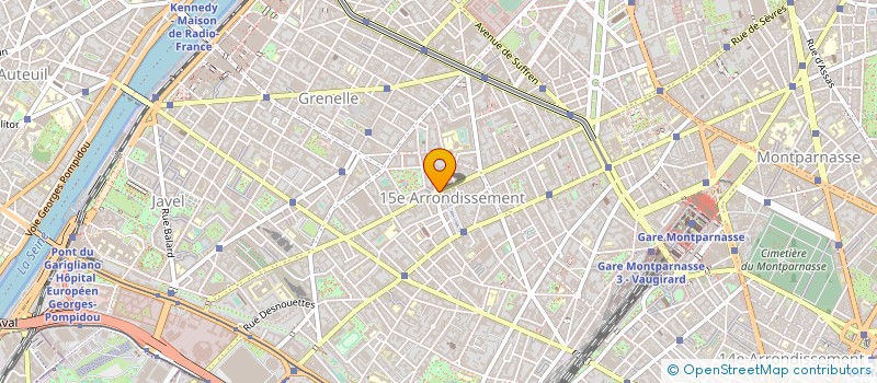 localisation de l'entreprise CAISSE DES ECOLES 15EME ARRONDISSEMENT  PARIS