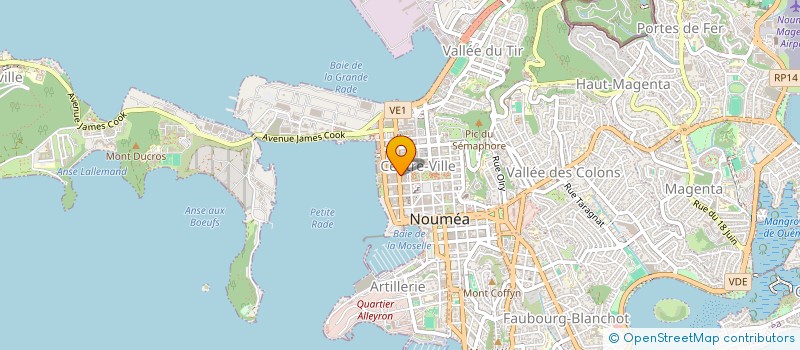 localisation de l'entreprise CAISSE DES ECOLES à NOUMEA