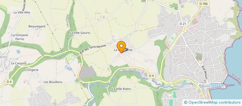 localisation de l'entreprise CAISSE DES ECOLES à BINIC-ETABLES-SUR-MER