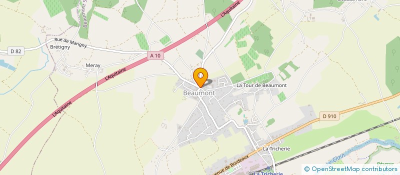 localisation de l'entreprise CAISSE DES ECOLES à BEAUMONT SAINT-CYR