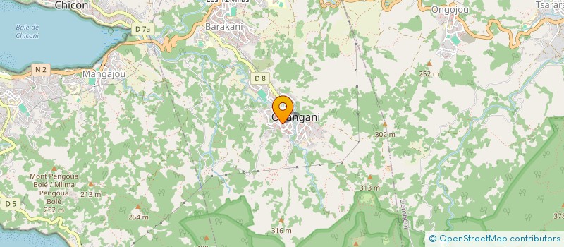 localisation de l'entreprise CAISSE DES ECOLES à OUANGANI