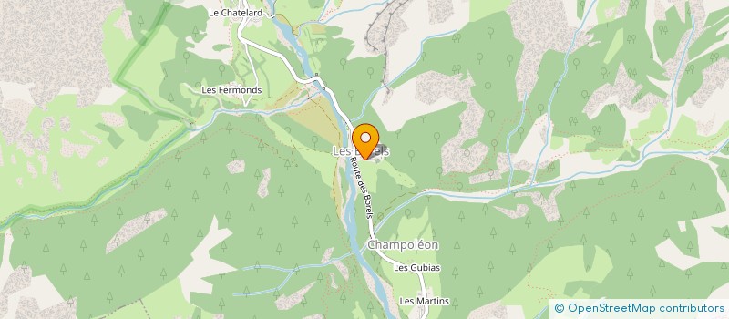 localisation de l'entreprise CAISSE DES ECOLES à CHAMPOLEON