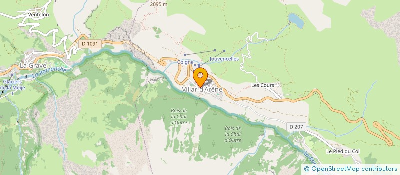 localisation de l'entreprise CAISSE DES ECOLES à VILLAR-D'ARENE