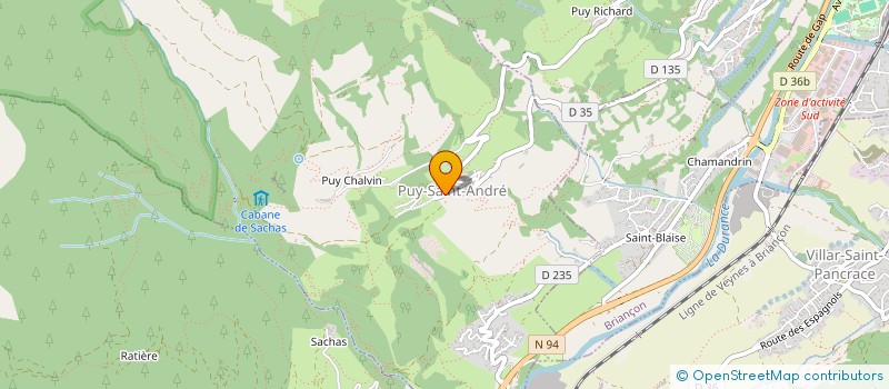 localisation de l'entreprise CAISSE DES ECOLES à PUY-SAINT-ANDRE
