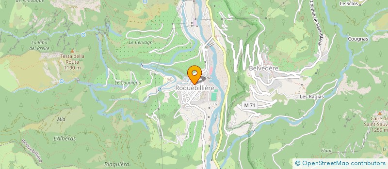 localisation de l'entreprise CAISSE DES ECOLES à SAINT-MARTIN-VESUBIE