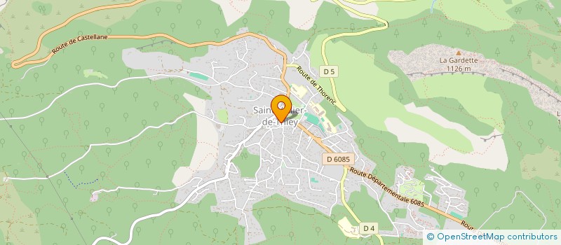 localisation de l'entreprise CAISSE DES ECOLES à SAINT-VALLIER-DE-THIEY