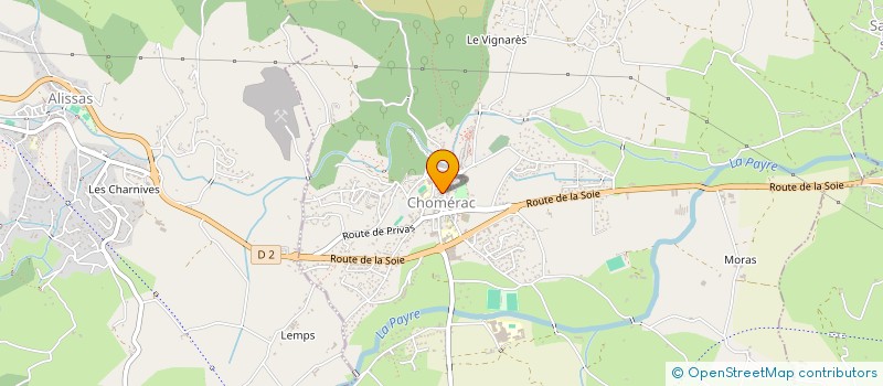 localisation de l'entreprise CAISSE DES ECOLES à SAINT-SYMPHORIEN-SOUS-CHOMERAC