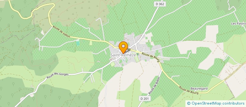 localisation de l'entreprise CAISSE DES ECOLES à SAINT-JUST-D'ARDECHE