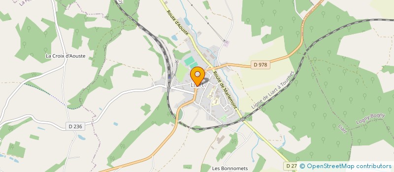 localisation de l'entreprise CAISSE DES ECOLES  LIART