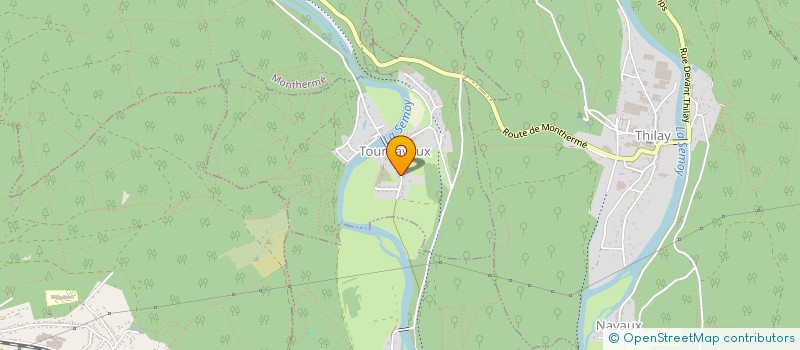 localisation de l'entreprise CAISSE DES ECOLES  TOURNAVAUX