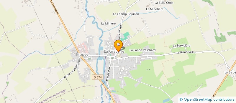 localisation de l'entreprise CAISSE DES ECOLES à SOULEUVRE EN BOCAGE