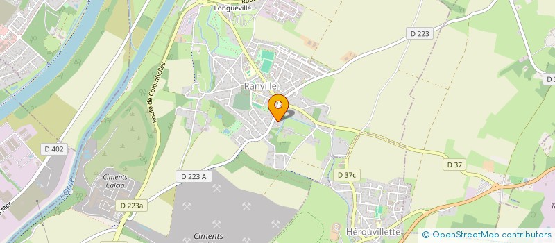 localisation de l'entreprise CAISSE DES ECOLES  AMFREVILLE