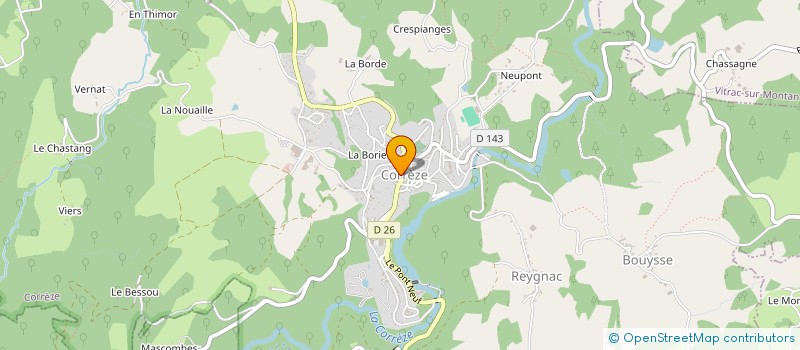localisation de l'entreprise CAISSE DES ECOLES à SAINT-PRIEST-DE-GIMEL