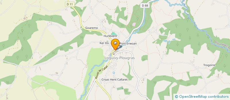 localisation de l'entreprise CAISSE DES ECOLES à LOGUIVY-PLOUGRAS