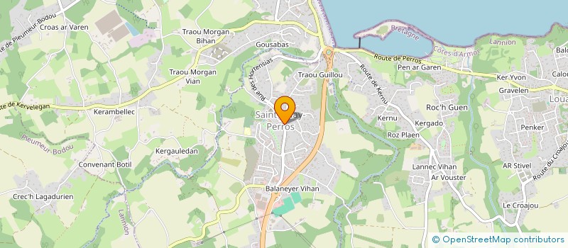 localisation de l'entreprise CAISSE DES ECOLES à SAINT-QUAY-PERROS