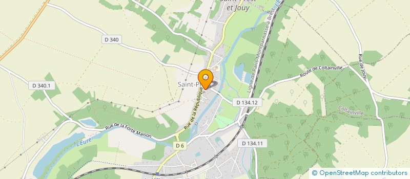 localisation de l'entreprise CAISSE DES ECOLES à SAINT-PREST