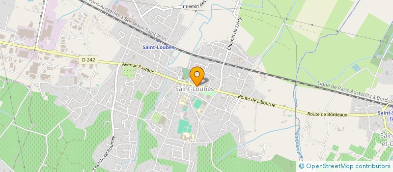 localisation de l'entreprise CAISSE DES ECOLES à SAINT-LOUBES