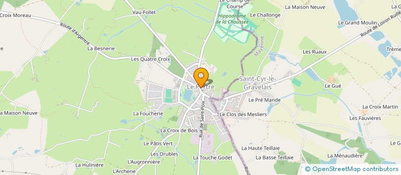 localisation de l'entreprise CAISSE DES ECOLES à LE PERTRE