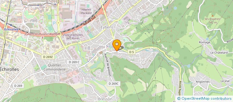 localisation de l'entreprise CAISSE DES ECOLES à EYBENS