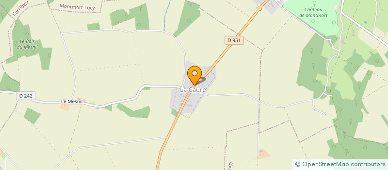 localisation de l'entreprise CAISSE DES ECOLES à LA CHAPELLE-SOUS-ORBAIS
