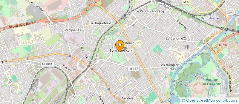 localisation de l'entreprise CAISSE DES ECOLES à LAMBERSART