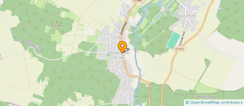 localisation de l'entreprise CAISSE DES ECOLES à MOIGNY-SUR-ECOLE