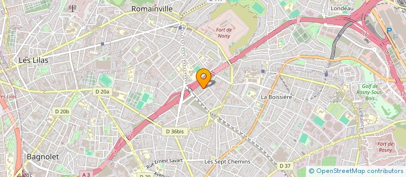 localisation de l'entreprise CAISSE DES ECOLES à ROMAINVILLE