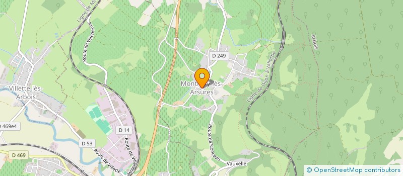 localisation de l'entreprise CAISSE DES ECOLES CHAMPAGNE SUR LOUE à CHAMPAGNE-SUR-LOUE