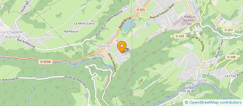 localisation de l'entreprise CAISSE DES ECOLES CROIX DE LA ROCHETTE à VALGELON-LA ROCHETTE