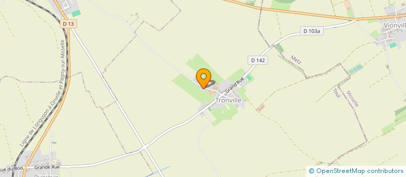 localisation de l'entreprise CAISSE DES ECOLES D'ALLAMONT  ALLAMONT