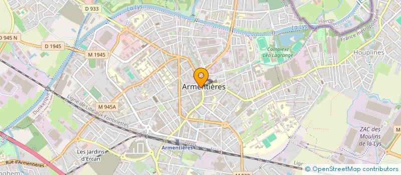 localisation de l'entreprise CAISSE DES ECOLES D ARMENTIERES à ARMENTIERES