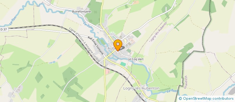 localisation de l'entreprise CAISSE DES ECOLES D'AUBENTON à AUBENTON