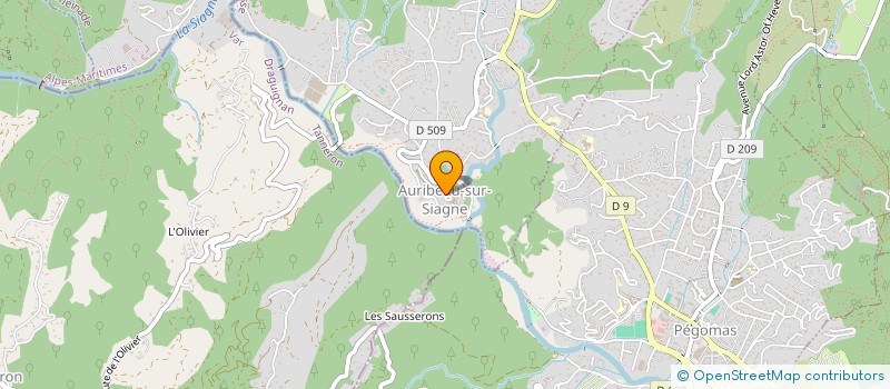 localisation de l'entreprise CAISSE DES ECOLES D'AURIBEAU SUR SIAGNE  AURIBEAU-SUR-SIAGNE