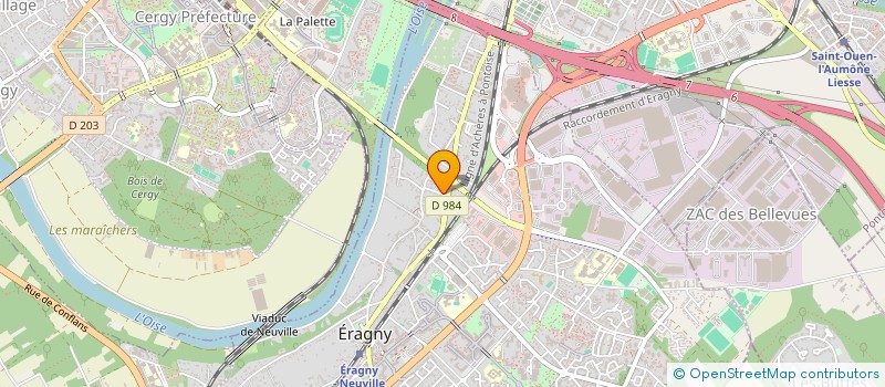 localisation de l'entreprise CAISSE DES ECOLES D ERAGNY à ERAGNY