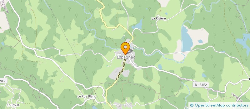 localisation de l'entreprise CAISSE DES ECOLES D'ESPAGNAC à ESPAGNAC