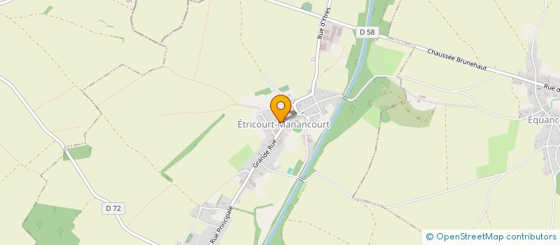localisation de l'entreprise CAISSE DES ECOLES D'ETRICOURT MANANCOURT à ETRICOURT-MANANCOURT