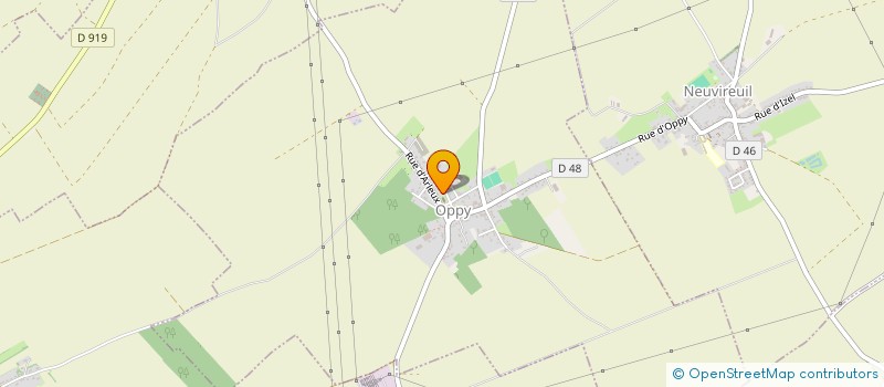 localisation de l'entreprise CAISSE DES ECOLES D OPPY  OPPY