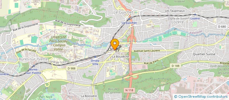 localisation de l'entreprise CAISSE DES ECOLES D ORSAY à ORSAY