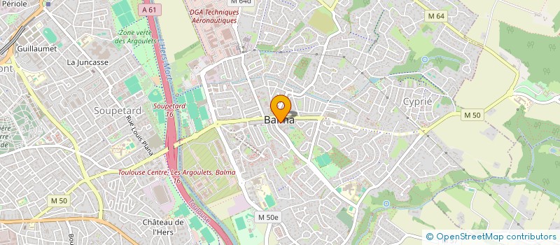 localisation de l'entreprise CAISSE DES ECOLES DE BALMA à BALMA