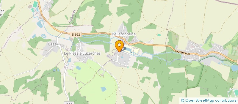 localisation de l'entreprise CAISSE DES ECOLES DE BELLEFONTAINE à BELLEFONTAINE