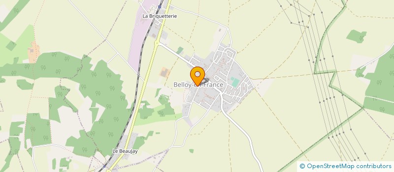localisation de l'entreprise CAISSE DES ECOLES DE BELLOY EN FRANCE  BELLOY-EN-FRANCE