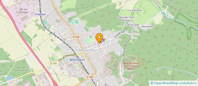 localisation de l'entreprise CAISSE DES ECOLES DE BESSANCOURT  BESSANCOURT