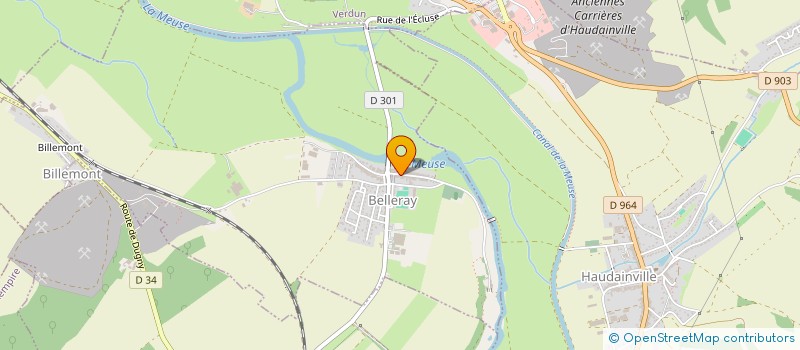 localisation de l'entreprise CAISSE DES ECOLES DE BETHELAINVILLE à BETHELAINVILLE